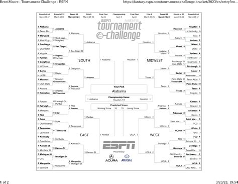 projected ncaa basketball rankings 2023.